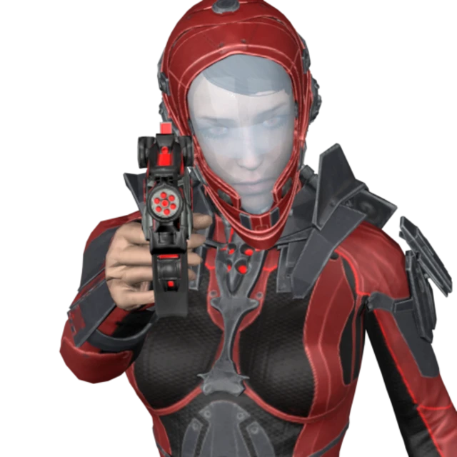 Comet Rhea, personagem jogável do BlazeHunter